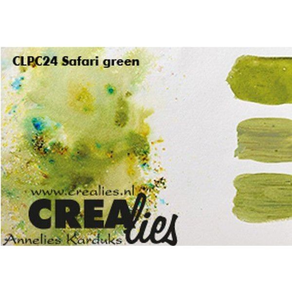 Crealies Pigment Colorzz Safari Green