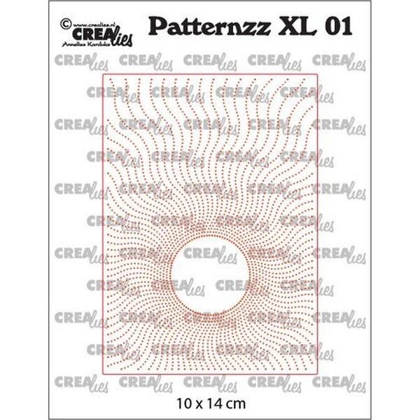 CreaLies Patternzz XL No. 01 Dotted Sun