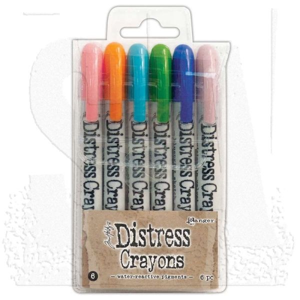 Tim Holtz Distress Crayons Set 6