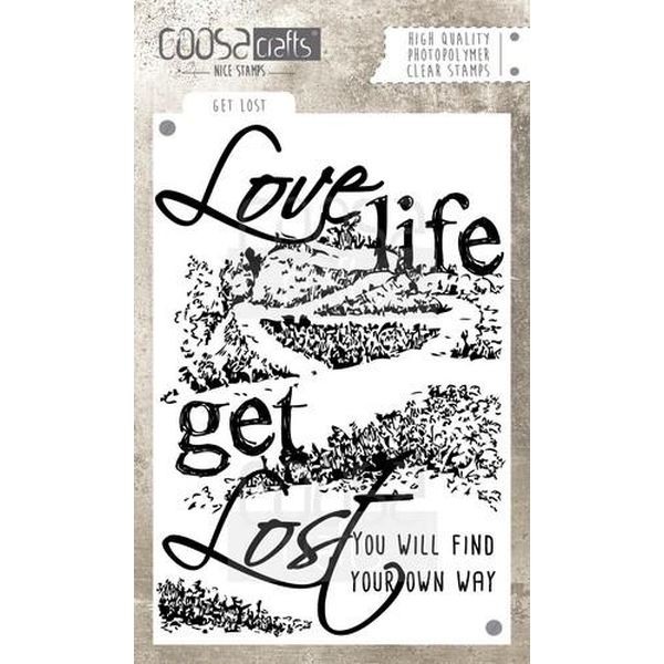 Coosa Crafts Clearstamps A6 Get Lost