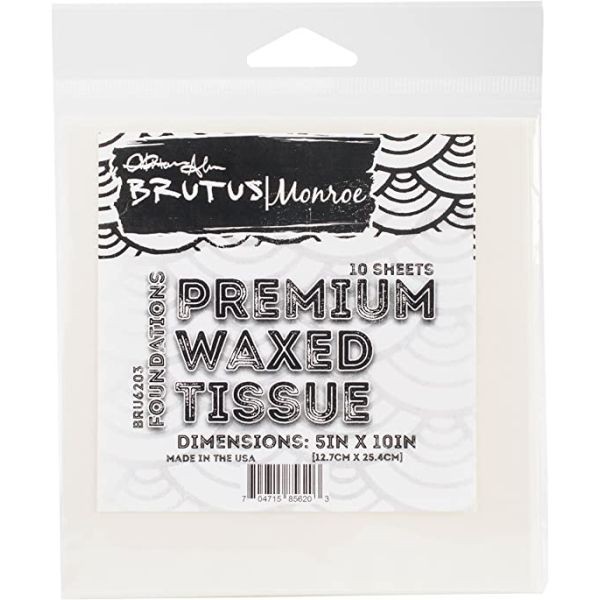 Brutus Monroe Foundations Premium Waxed Tissue 5x10