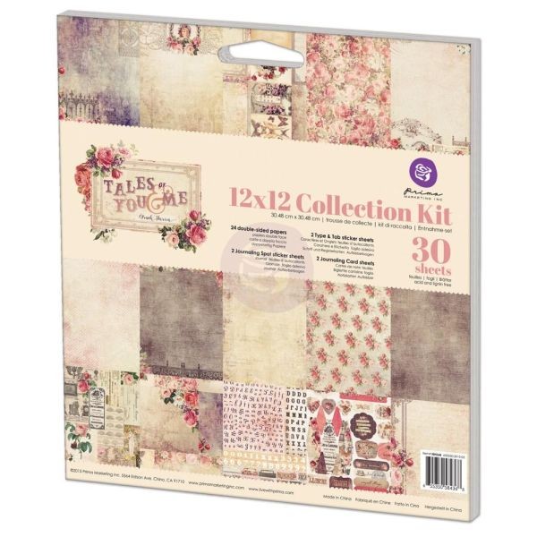Prima Marketing Tales of You & Me Collection Kit 12x12