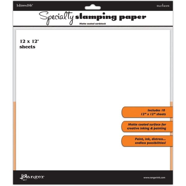 Ranger Inkssentials Specialty Stamping Paper12x12