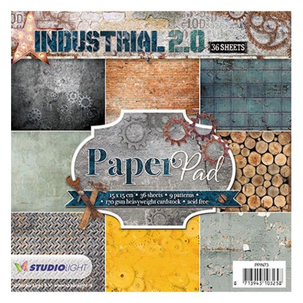 Studio Light Industrial 2.0 Paper Pad 6x6 No. 73