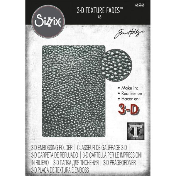 Tim Holtz 3-D Texture Fades Cracked Leather