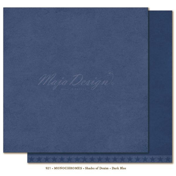 Maja Design Monochromes Shades of Denim Dark Blue