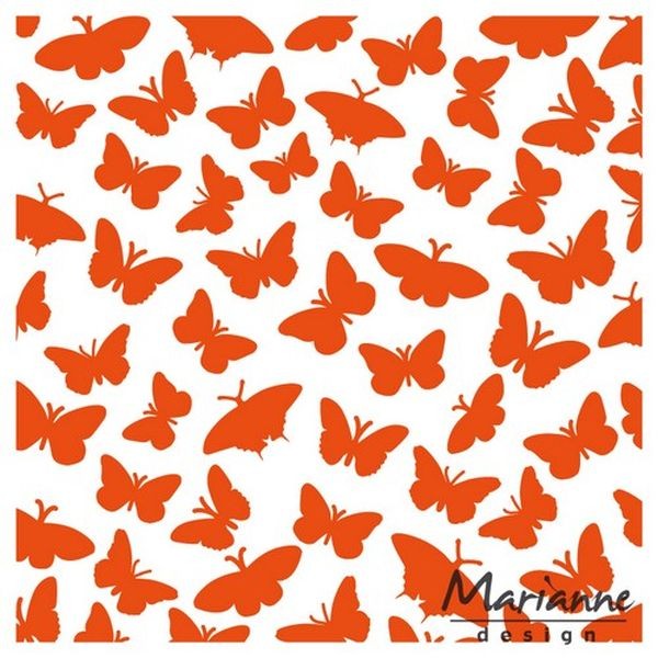 Marianne D Embossingfolder Butterflies