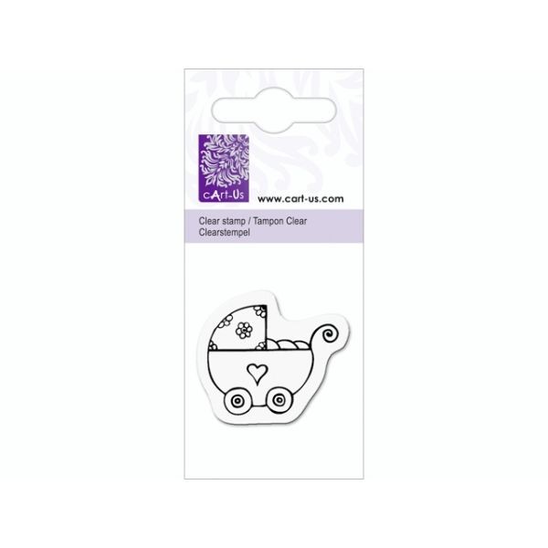 cArt-Us Mini Clearstamps Stroller