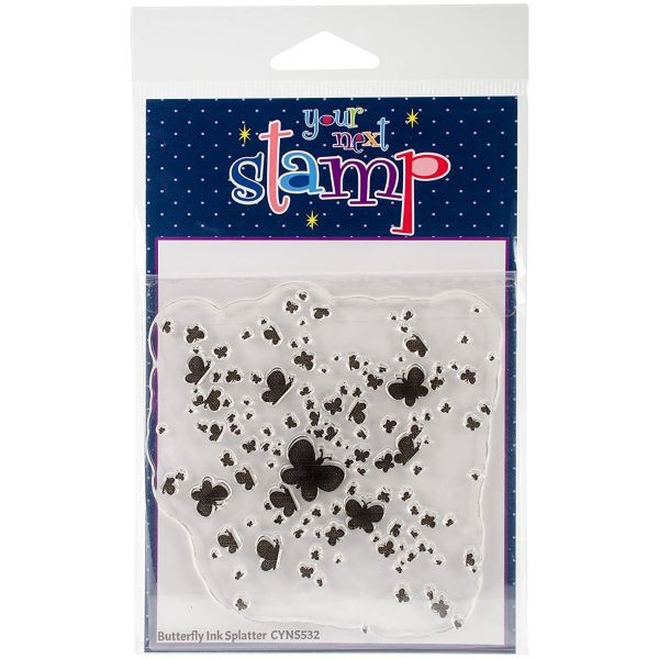 Your next Stamp Butterfly Ink Splatter