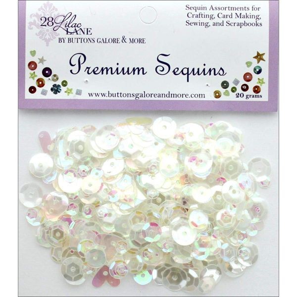 Buttons Galore & More Lilac Lane Premium Sequins Bridal