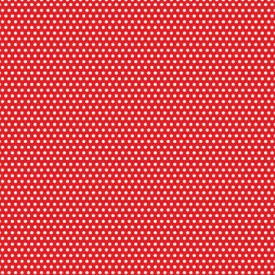 Canvas Corp Red & Ivory Mni Dot Reverse 12x12