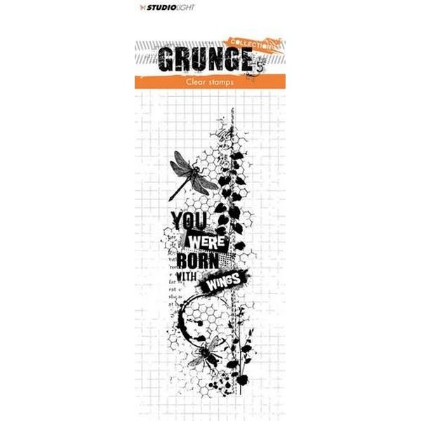 Studio Light Grunge Collection Clearstamps No. 343