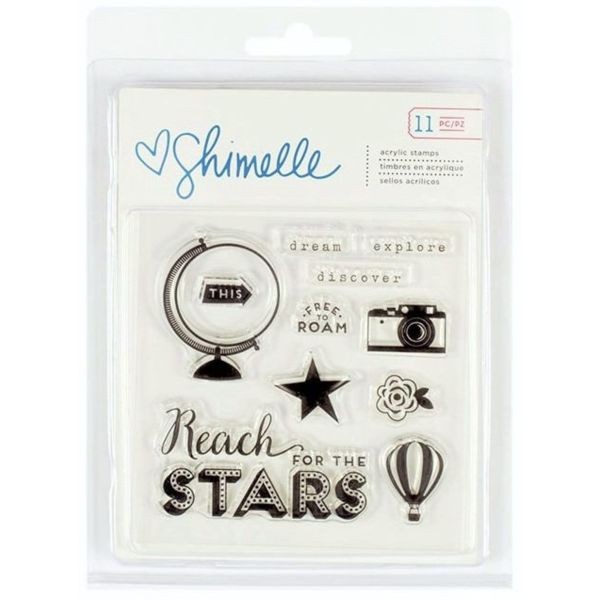 Shimelle Clearstamps Reach for the Stars