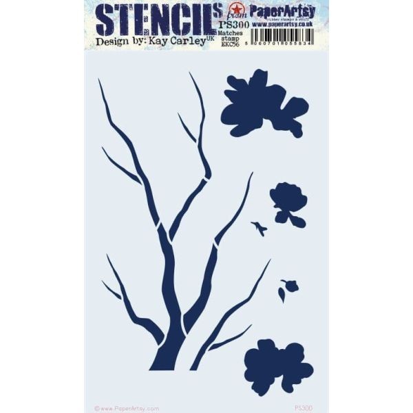 Paper Artsy Large Stencil 300 by Kay Carley