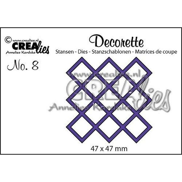 CreaLies Decorette No. 08 Squares