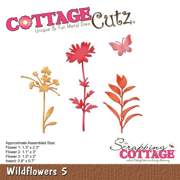 Cottage Cutz Die Wildflowers 5