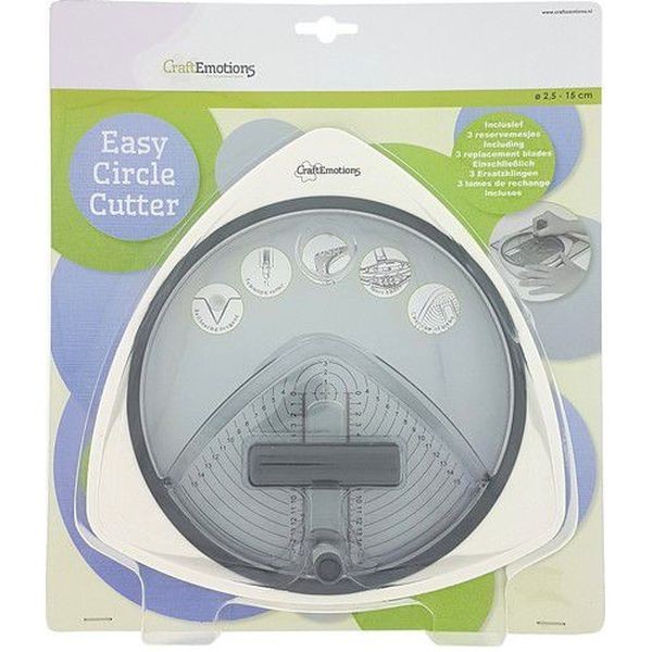 Craft Emotions Easy Circle Cutter