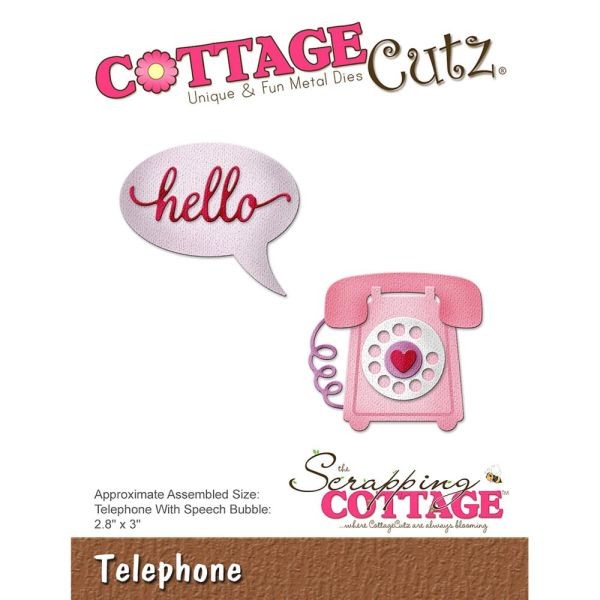 Cottage Cutz Die Telephone