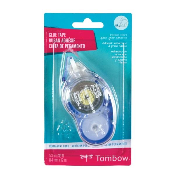Tombow MONO Adhesive Permanent Glue Tape Roller