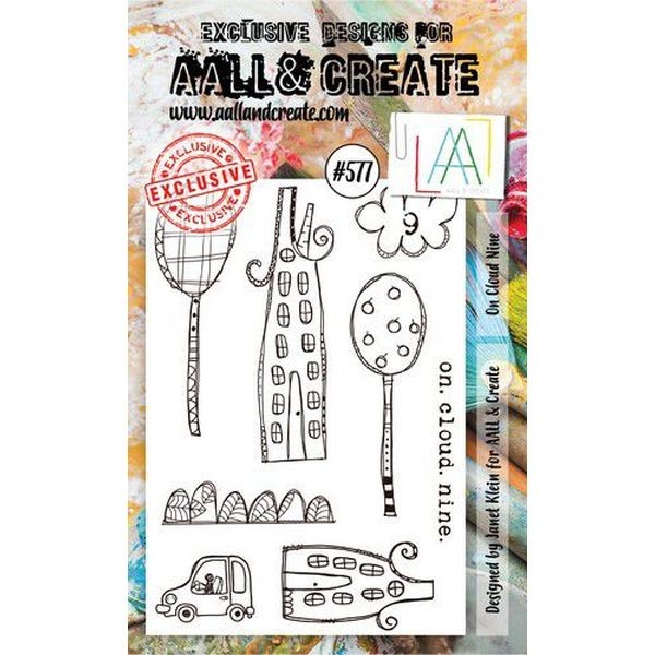 AALL & Create Clearstamps A6 No. 577 On Cloud Nine