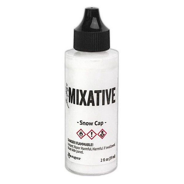 Tim Holtz Alcohol Ink Large Mixative - Snow Cap