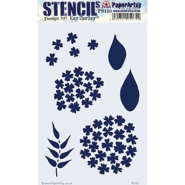 Paper Artsy Large Stencil 150 by Kay Carley