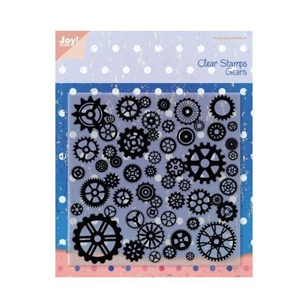Joy! Crafts Clear Stamps Noor Design 6x6 Gears