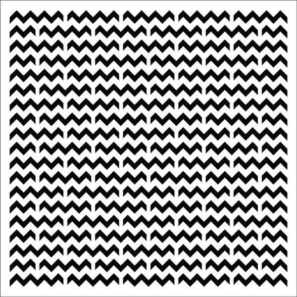 ScrapBerry´s Stencil Chevron Pattern II