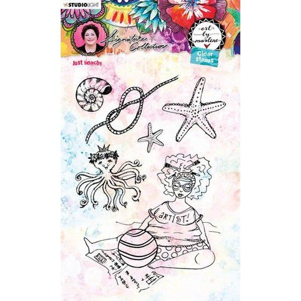 Studio Light Art by Marlene Signature Col. Clearstamps A6 No. 53