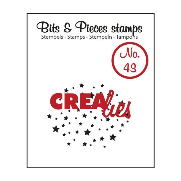 CreaLies Bits & Pieces Clearstamps No. 43 Stars