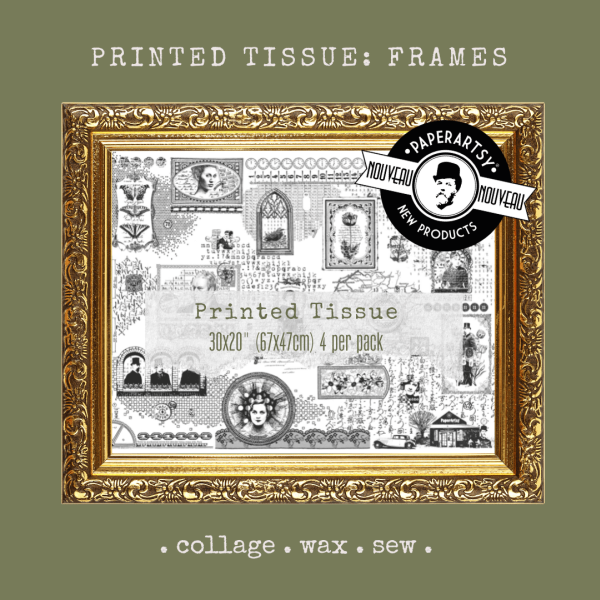 Paper Artsy Printed Tissue - Frames