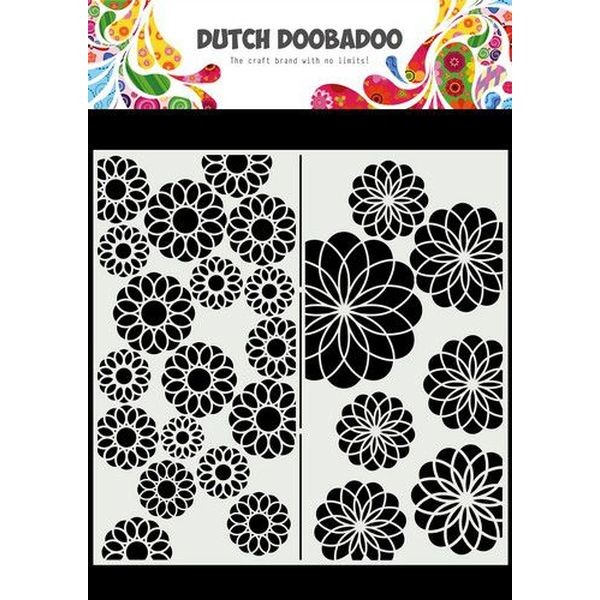 Dutch Doobadoo Mask Art Slimline Flowers