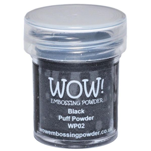WOW! Embossing Powder Puff - Black