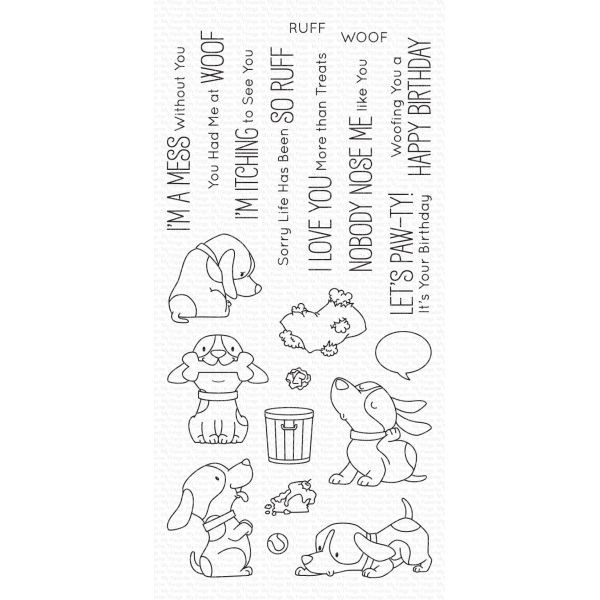 MFT Clearstamps Woof Pack