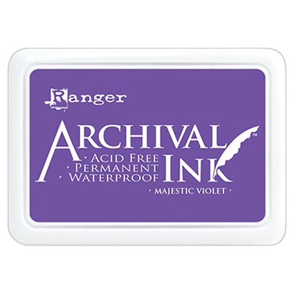 Ranger Archival Ink Pad Majestic Violet