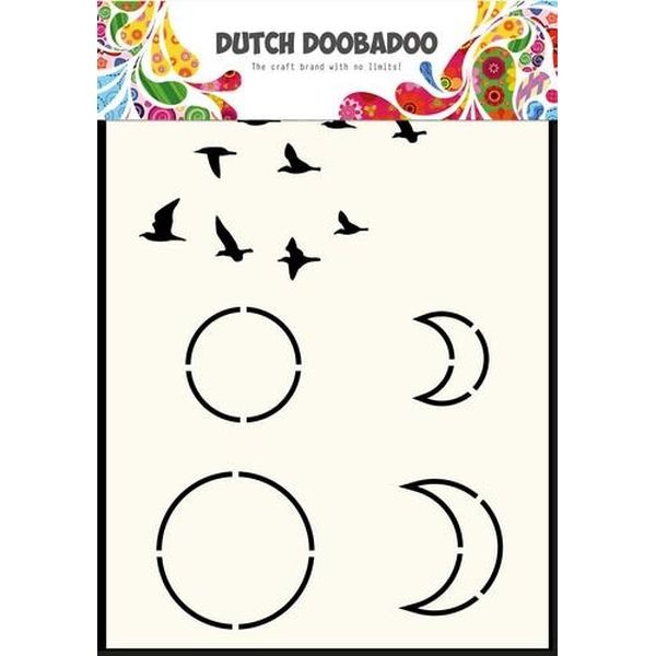 Dutch Doobadoo Mini Mask Stencil Sky