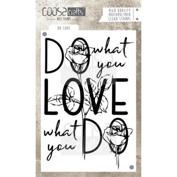 Coosa Crafts Clearstamps A6 Do Love