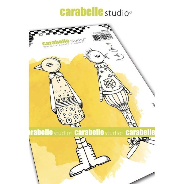 Carabelle Studio Tampon Art Stamp A6 Funky Ducks