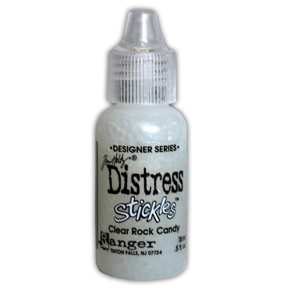 Distress Stickles Glitter Glue Clear Rock Candy