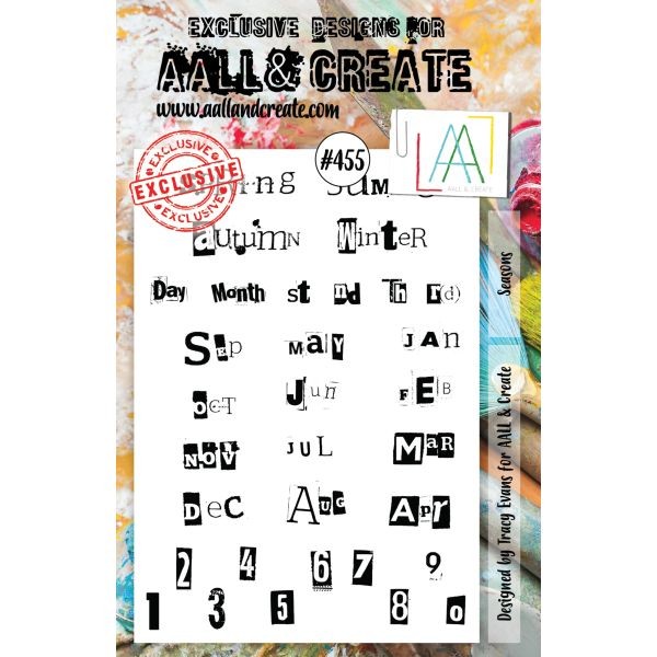 AALL & Create Clearstamps A5 No. 455 Seasons