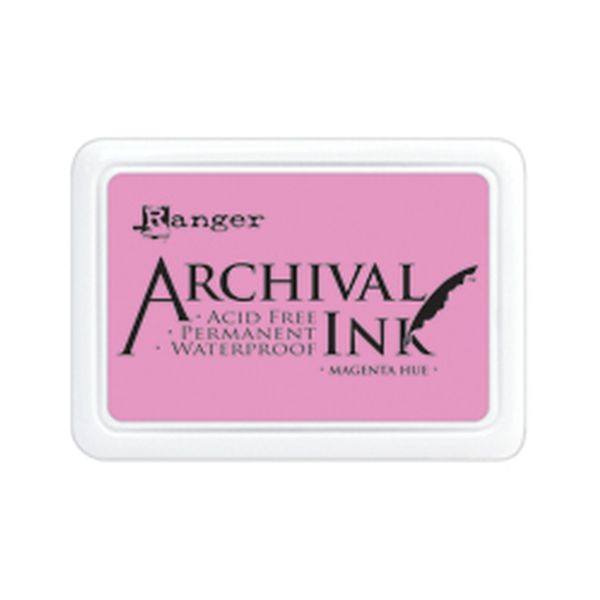 Ranger Archival Ink Pad Magenta Hue