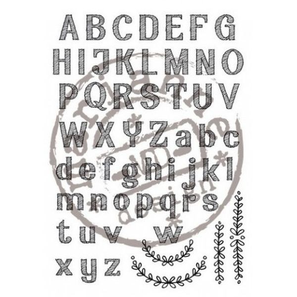 Marianne D Eline´s Clearstamps A5 Alphabet