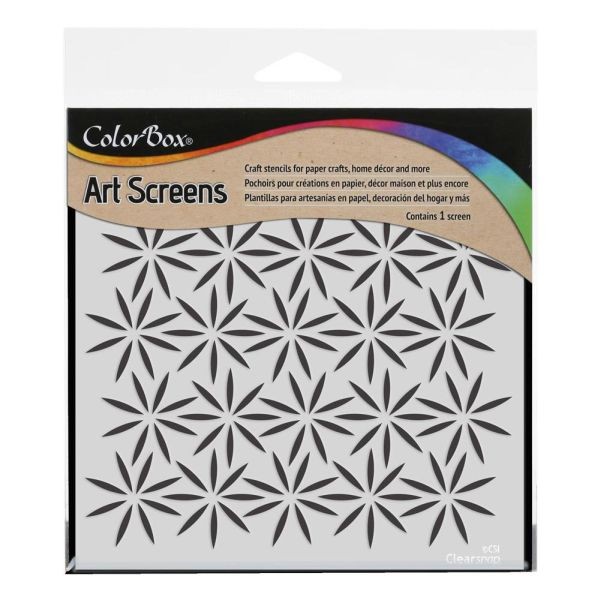 Color Box Art Screens 6x6 Petals