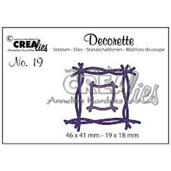 CreaLies Decorette No. 19 Twig Frame
