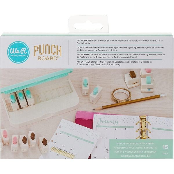 WeR Memory Keepers Planner Punch Board-Kit