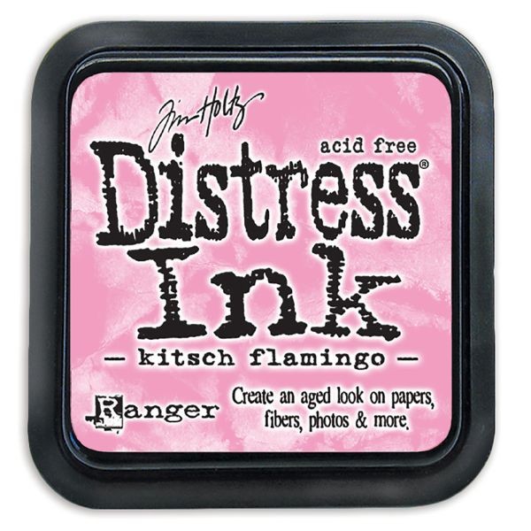 Tim Holtz Distress Ink Pad Kitsch Flamingo