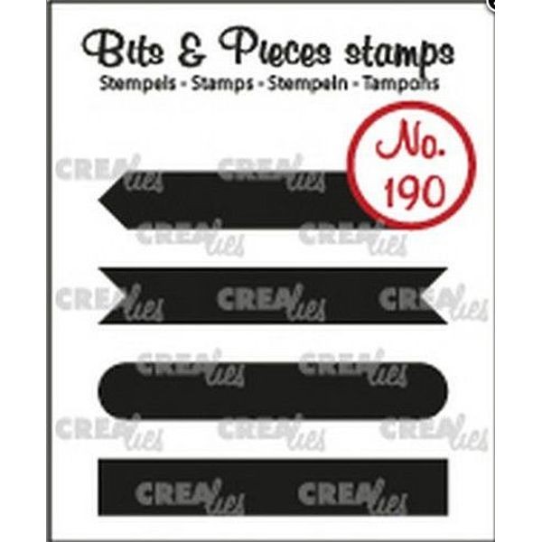 CreaLies Bits & Pieces Clearstamps No. 190
