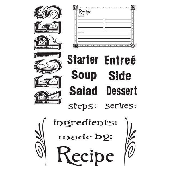 7 Gypsies Clearstamps Recipes
