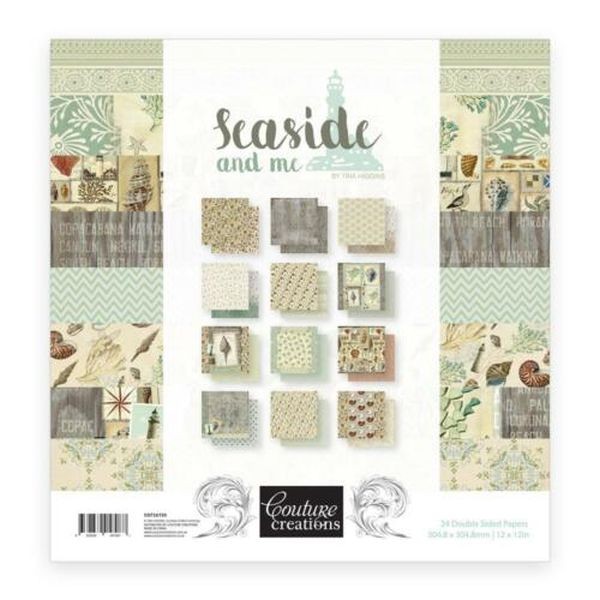Couture Creations Seaside and Me Paper Pack 12x12