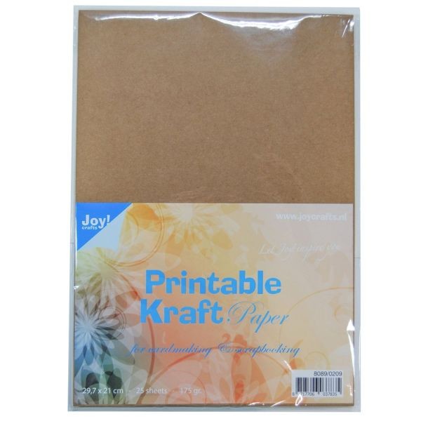 Joy! Crafts Printable Kraft Paper A4